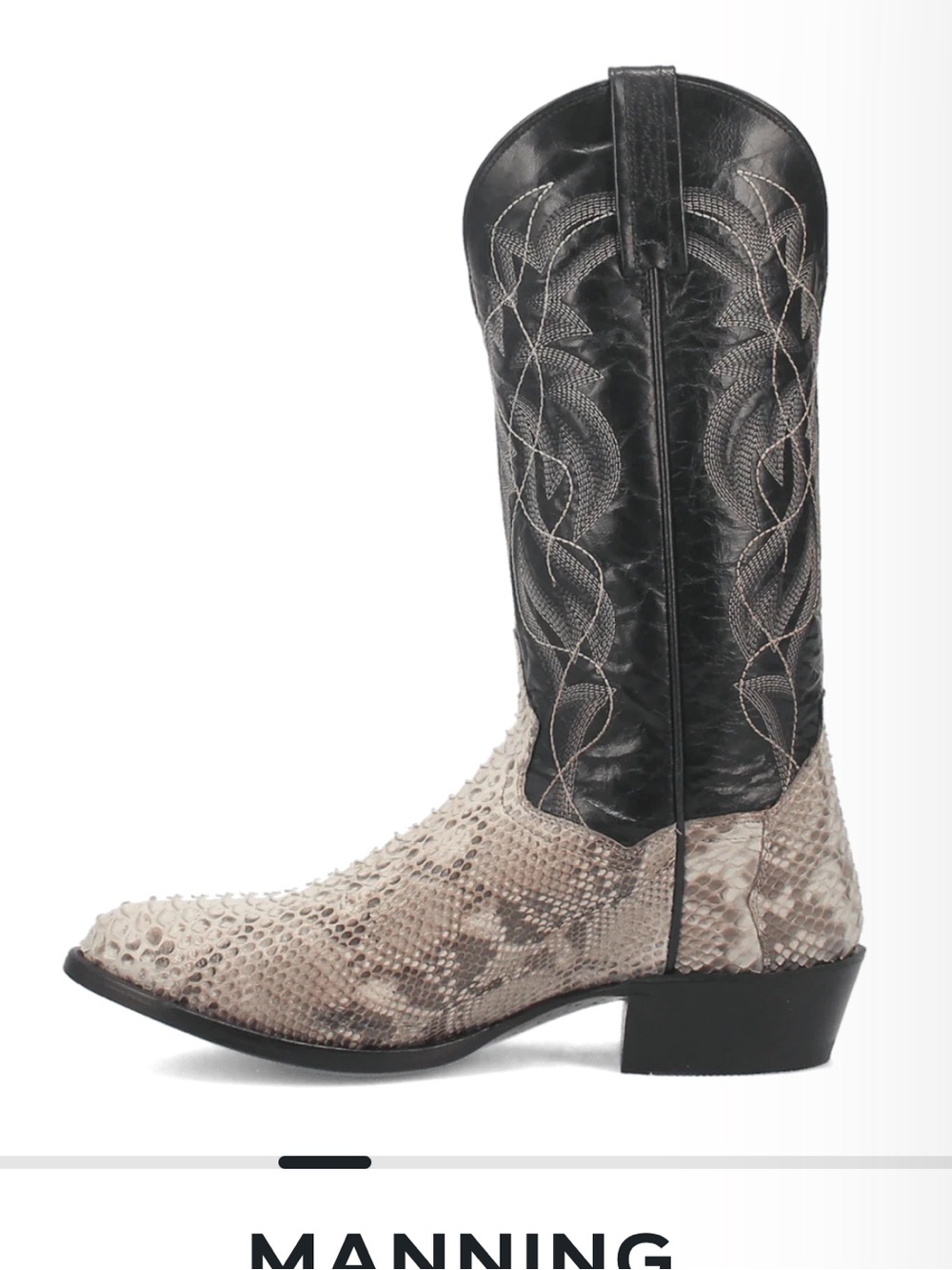 Dan Post Manning Python Boots - Picture 3 of 9